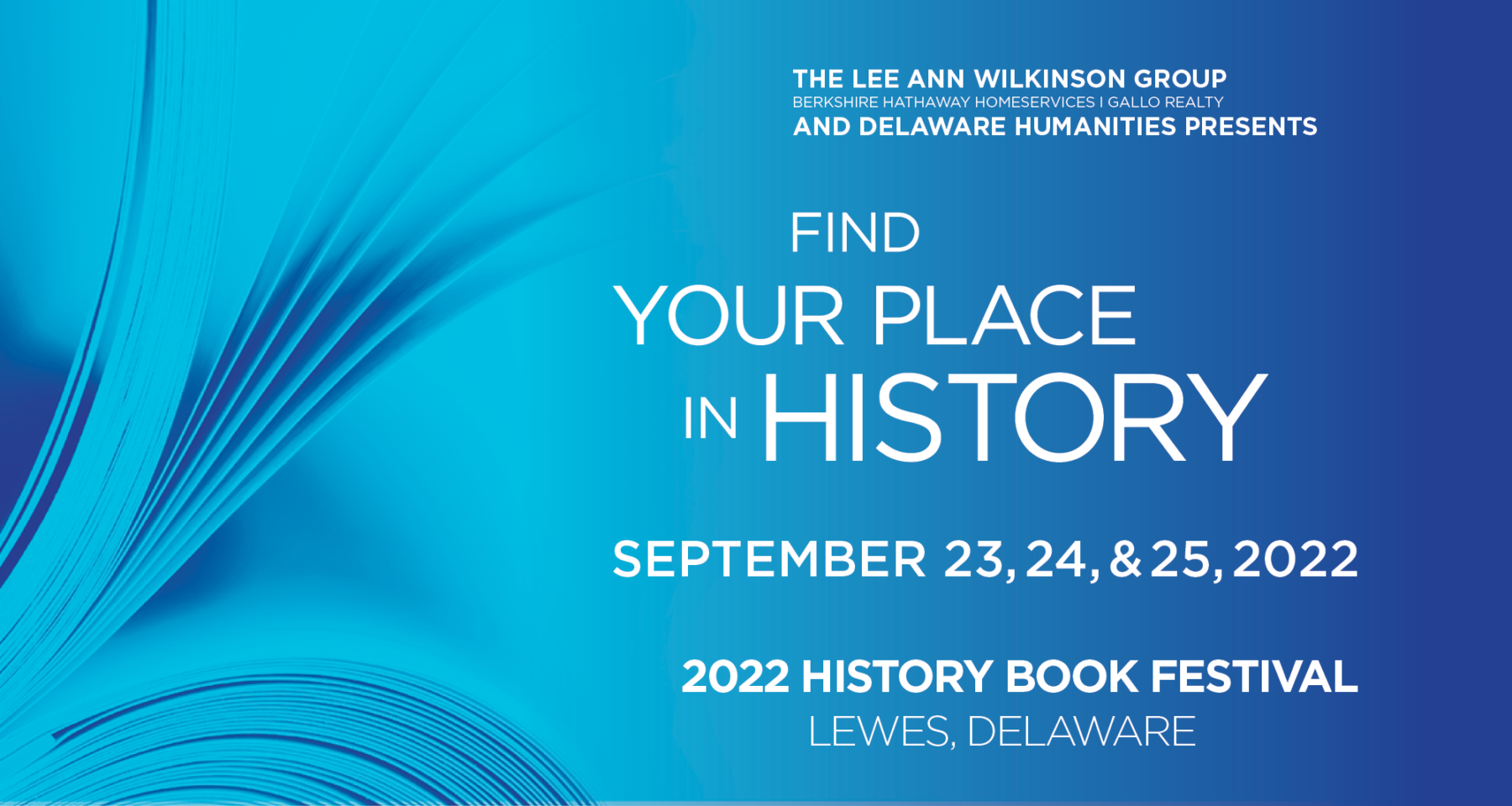 2022 History Book Festival Delaware Humanities